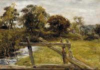 Millais, Sir John Everett - View Near Hampstead
